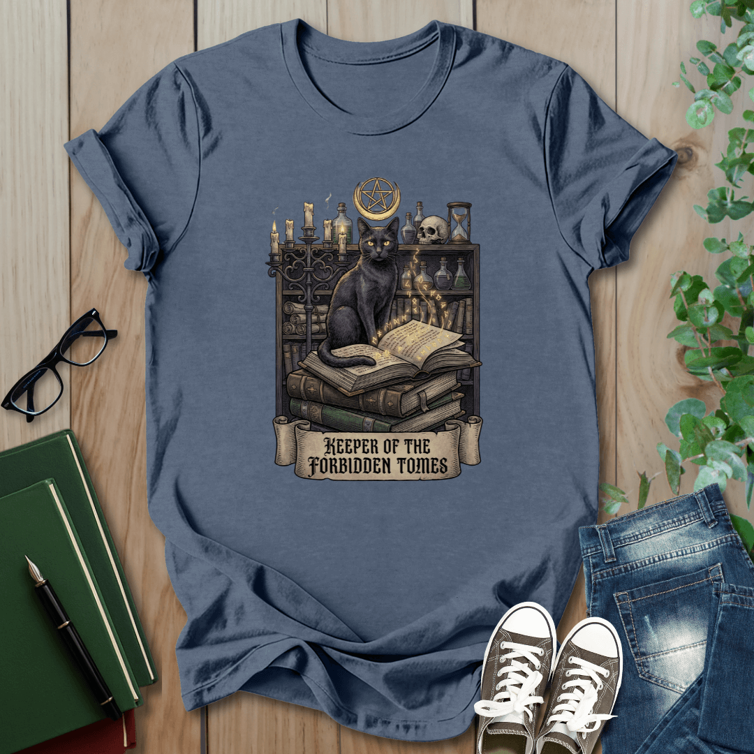 Keep of the Forbidden Tomes, Dark Academia - T-Shirt