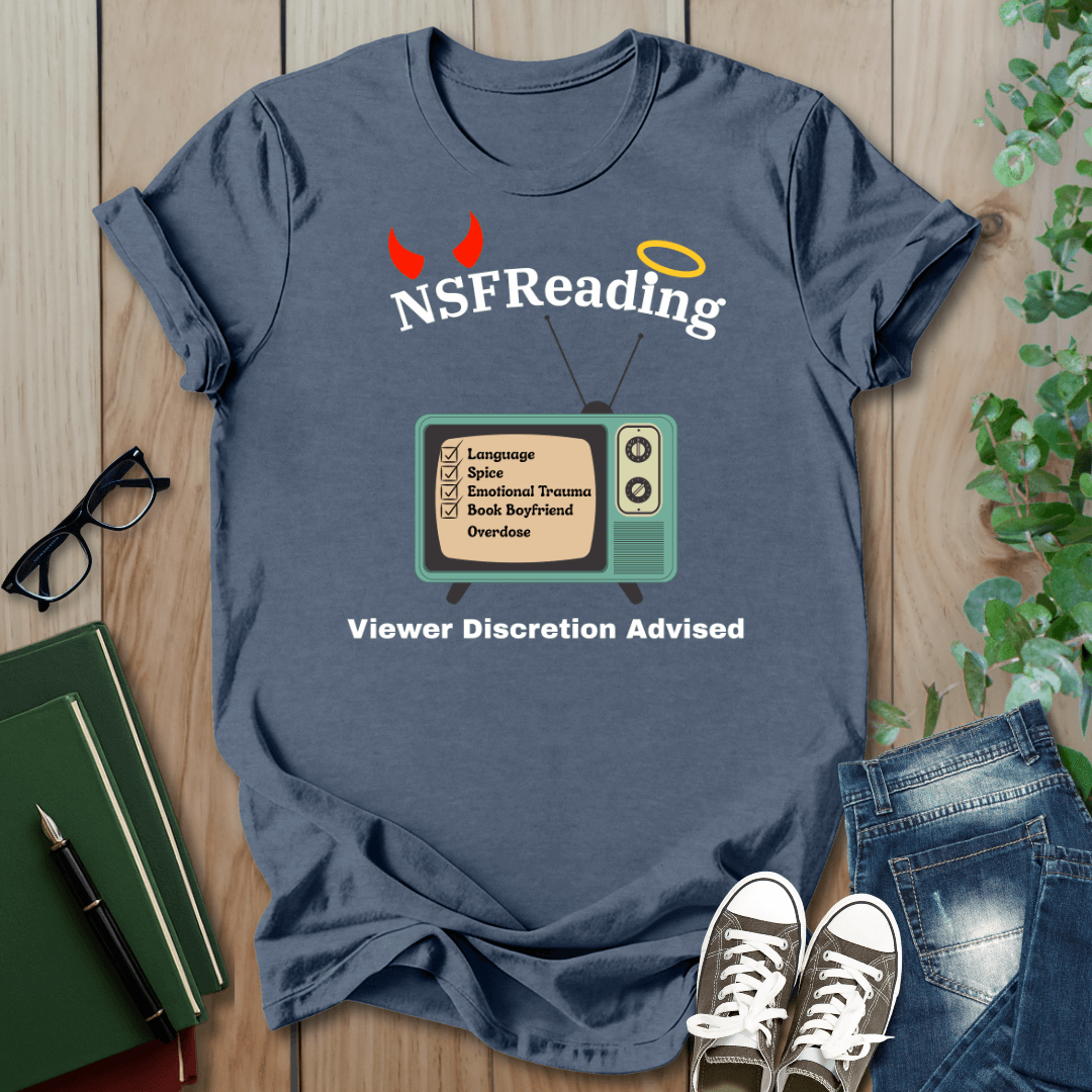 NSF Reading, Viewer Discretion Advised - T-Shirt