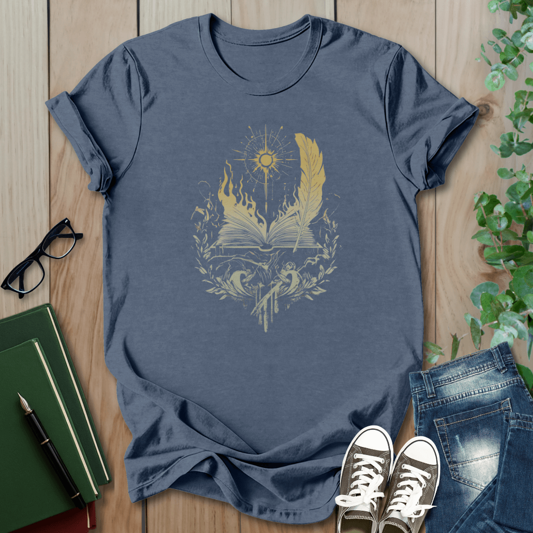 Romantasy, Moon & Stars Graphic - T-Shirt