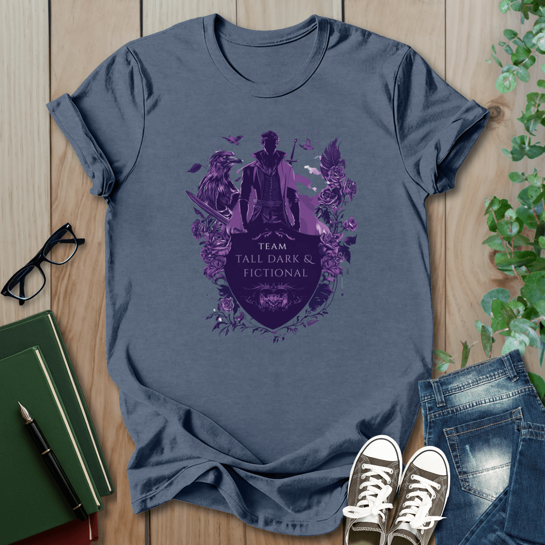 Team Tall, Dark & Fictional  - T-Shirt