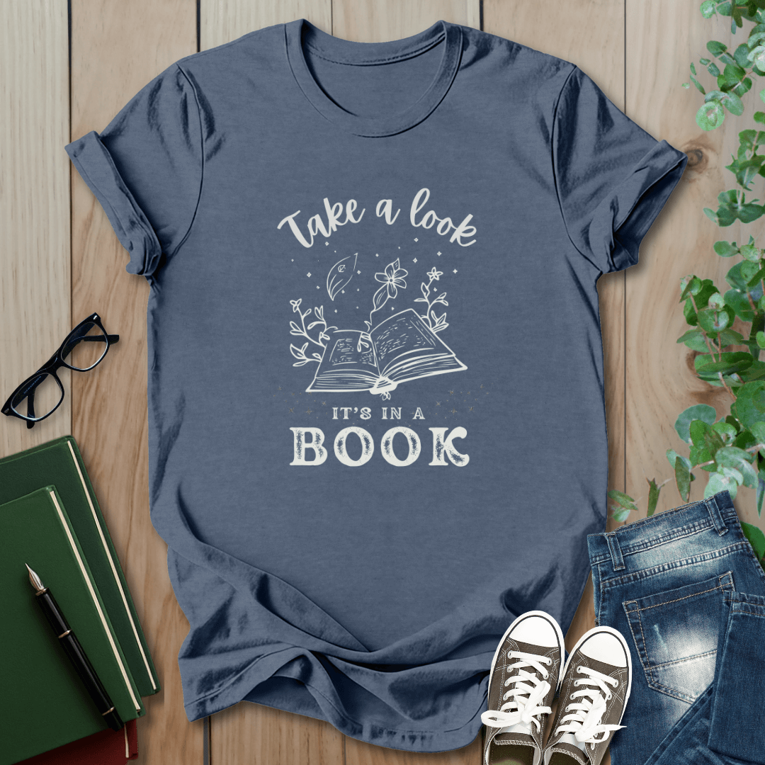 Take a Look, It's In a Book, Fantasy T-Shirt