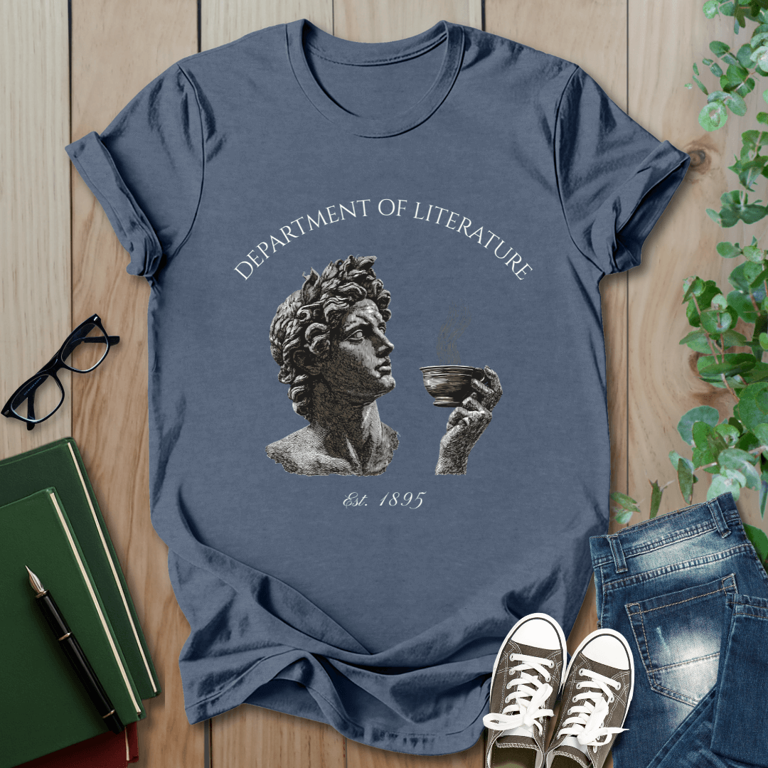 Department of Literature, Coffee - T-Shirt