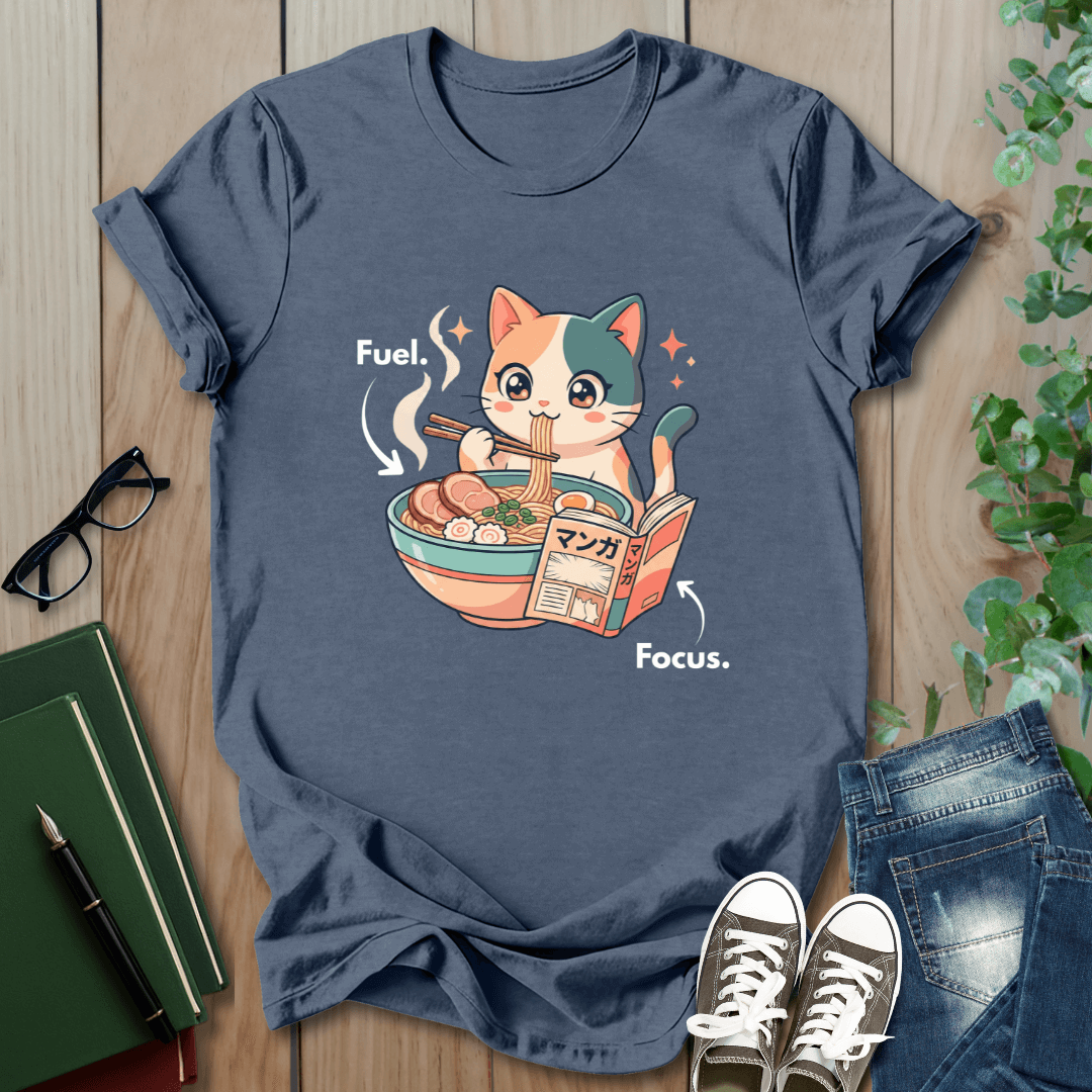 The Ramen Reader, Anime - T-Shirt