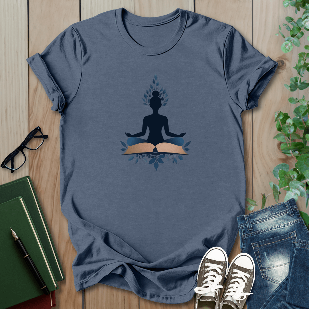 Reading Is My Cardio, Yoga - T-Shirt