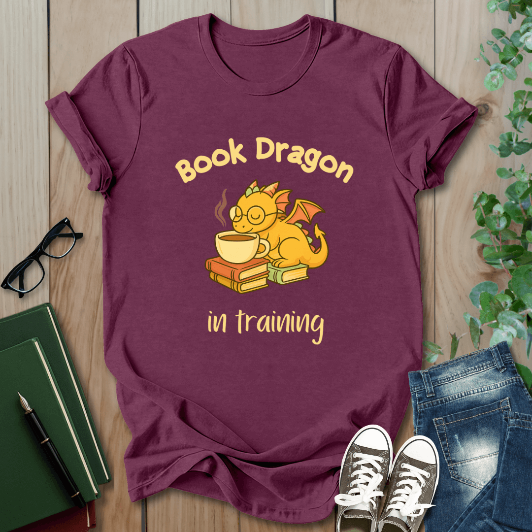 Book Dragon in Training - T-Shirt
