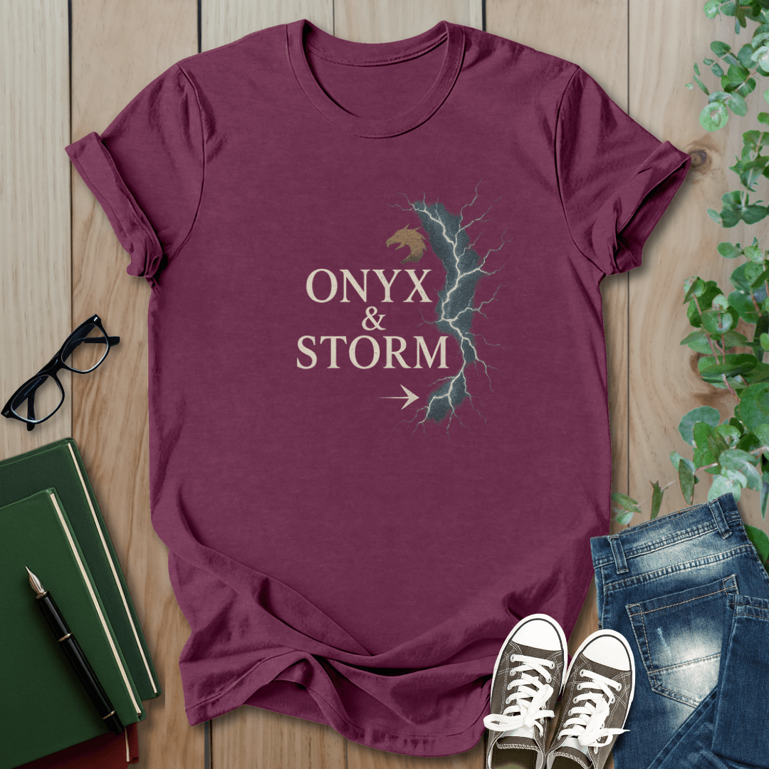 Fourth Wing, Onyx & Storm – Shadows and Lightning - T-Shirt