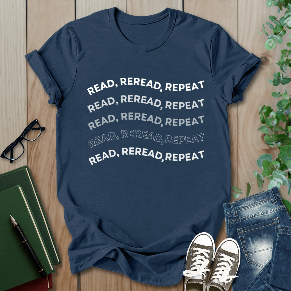 Read Reread Repeat - T-Shirt