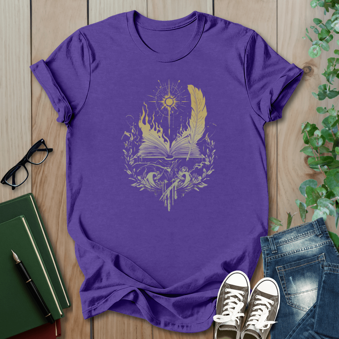 Romantasy, Moon & Stars Graphic - T-Shirt