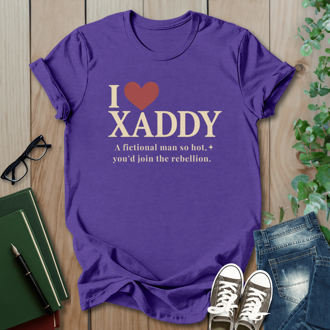 Fourth Wing, I Love Xaddy - T-Shirt