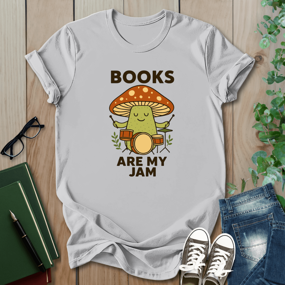 Books Are My Jam - T-Shirt