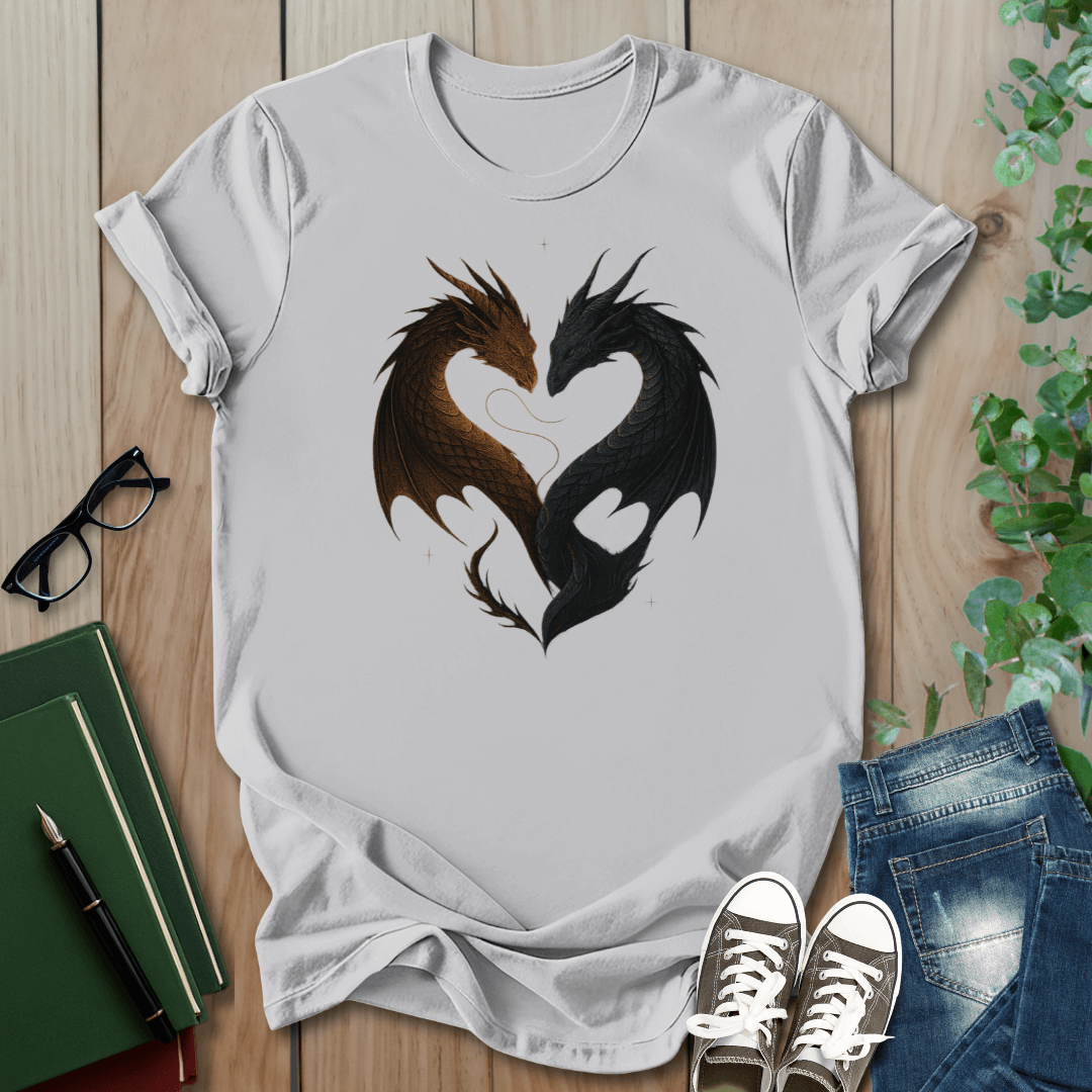 Romantasy Dragon Heart - T-Shirt