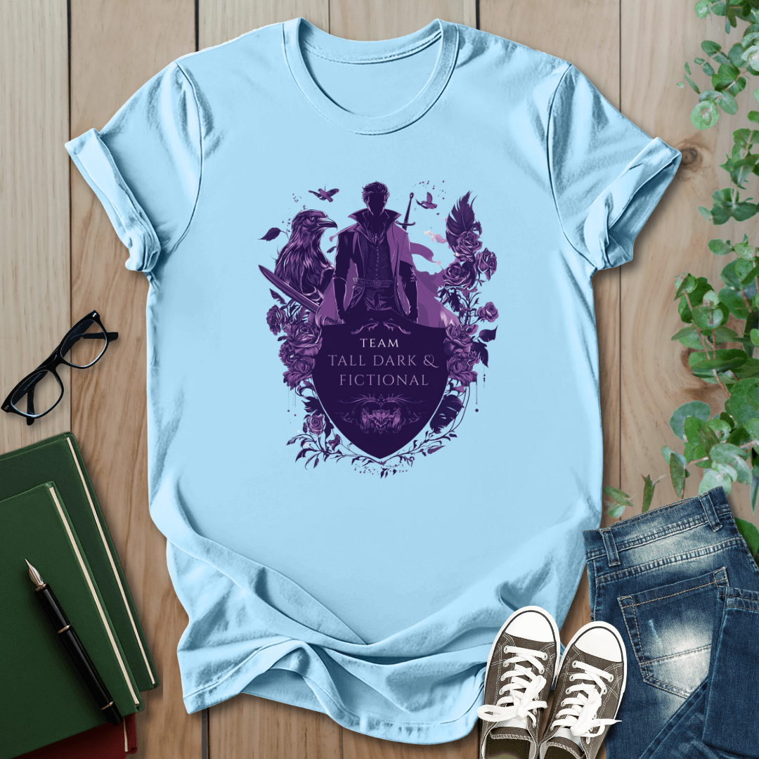 Team Tall, Dark & Fictional  - T-Shirt