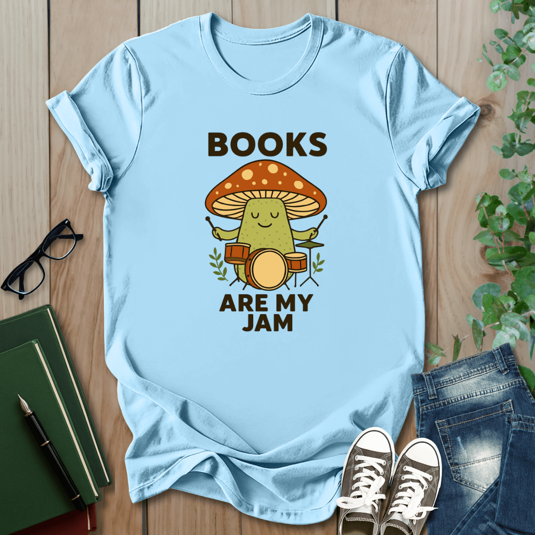 Books Are My Jam - T-Shirt
