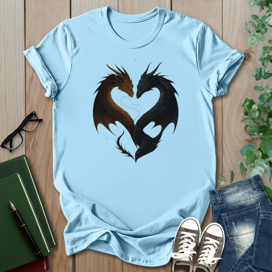 Romantasy Dragon Heart - T-Shirt