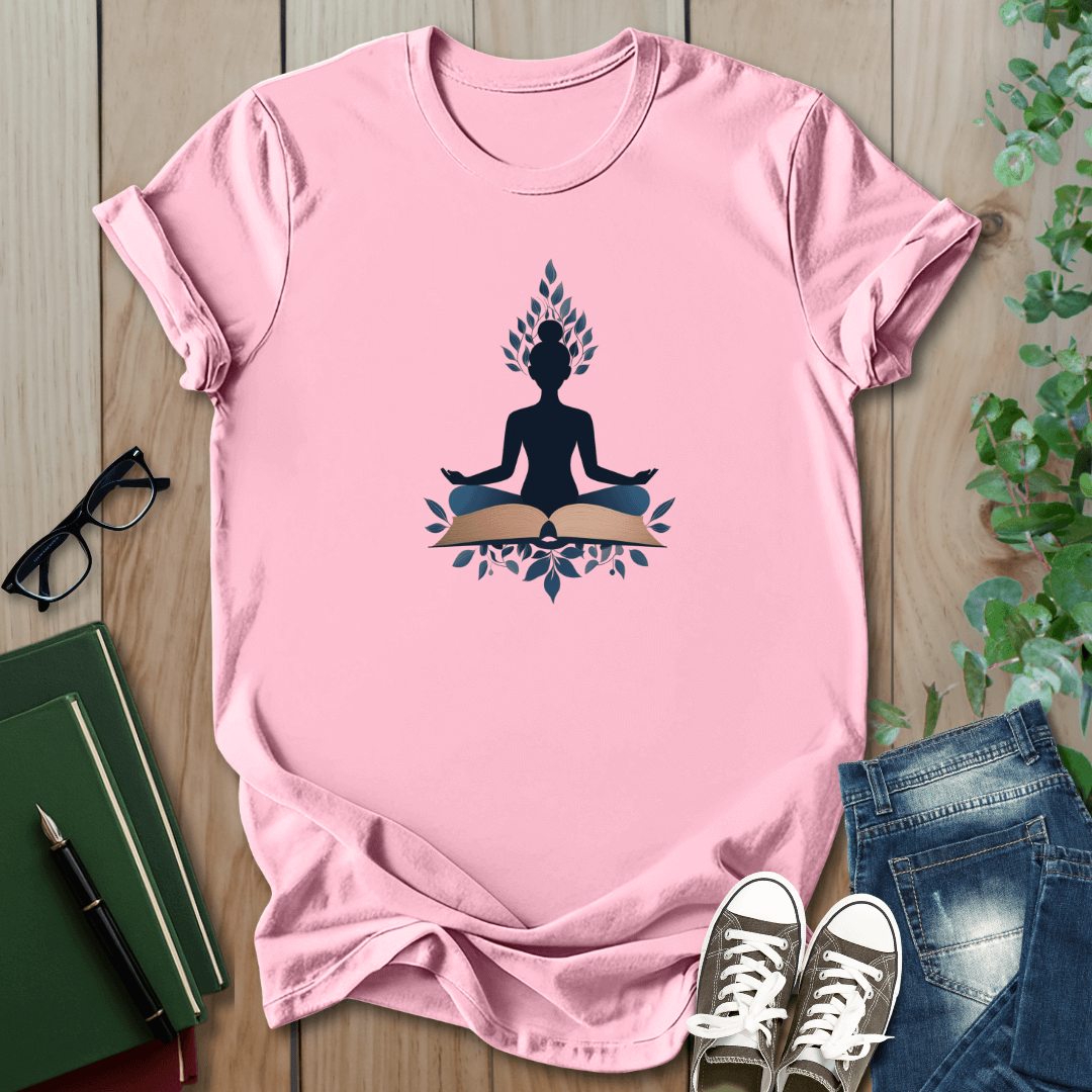 Reading Is My Cardio, Yoga - T-Shirt