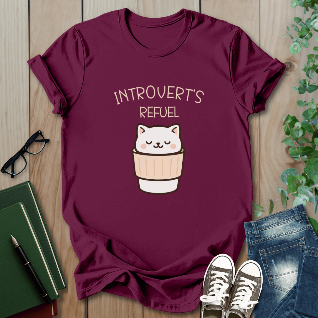 Introvert's Refuel - T-Shirt