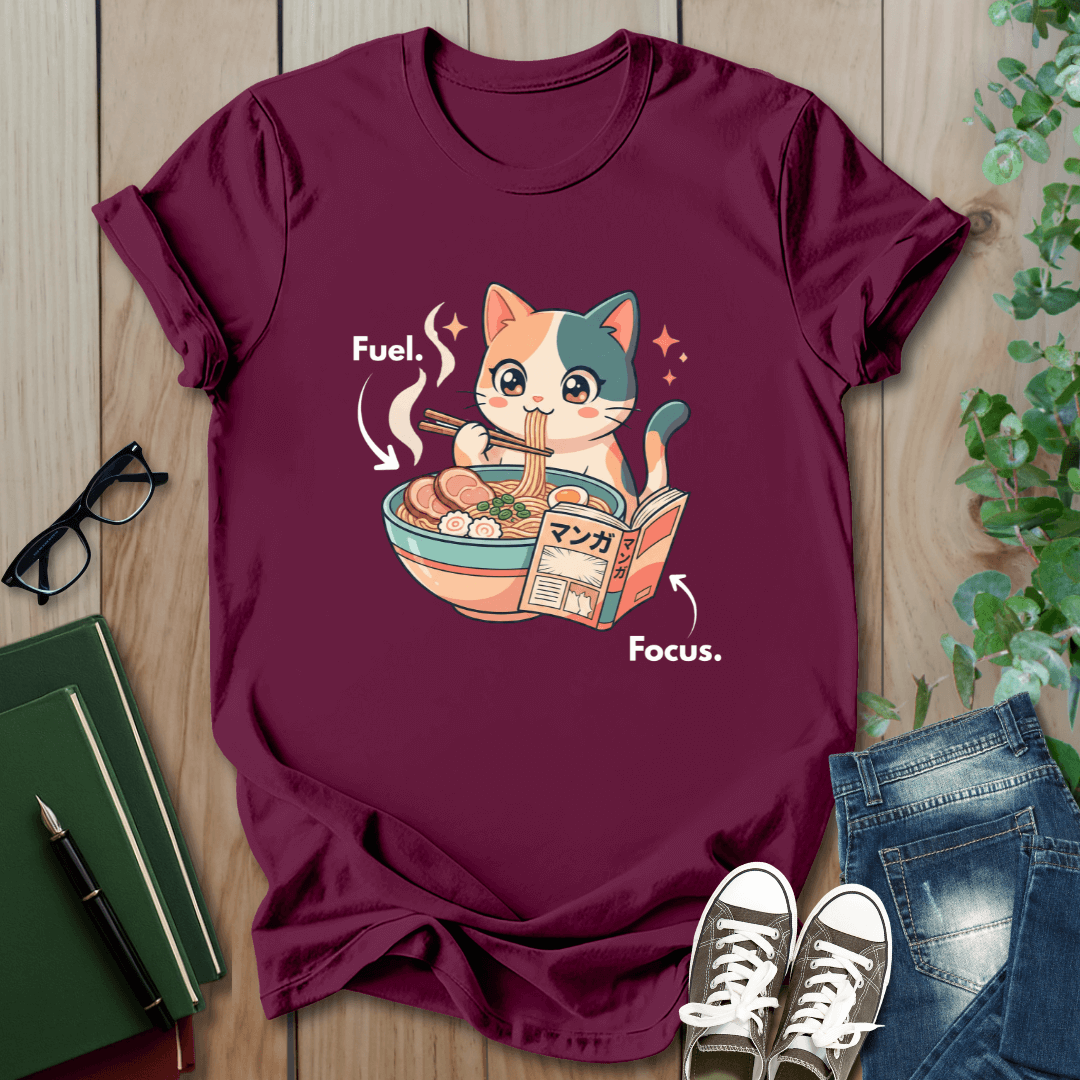 The Ramen Reader, Anime - T-Shirt
