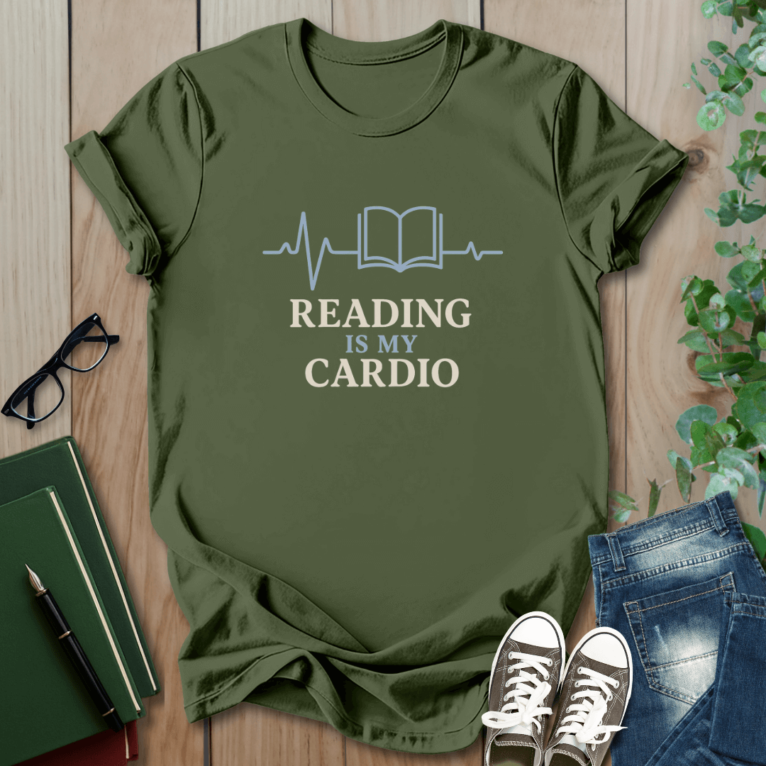 Reading Is My Cardio - T-Shirt