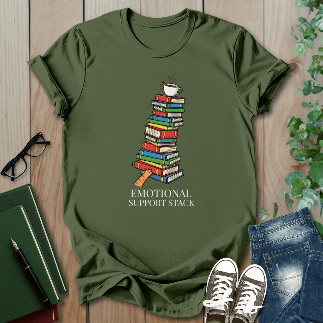 Emotional Support Stack - T-Shirt