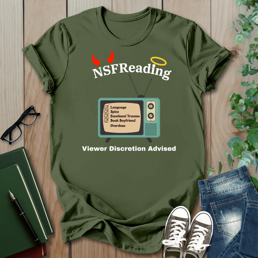 NSF Reading, Viewer Discretion Advised - T-Shirt