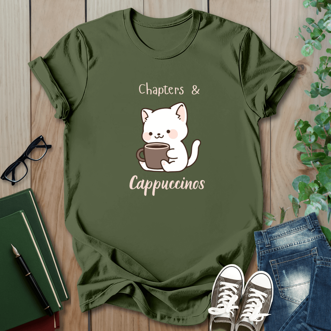 Chapters & Cappuccinos - T-Shirt