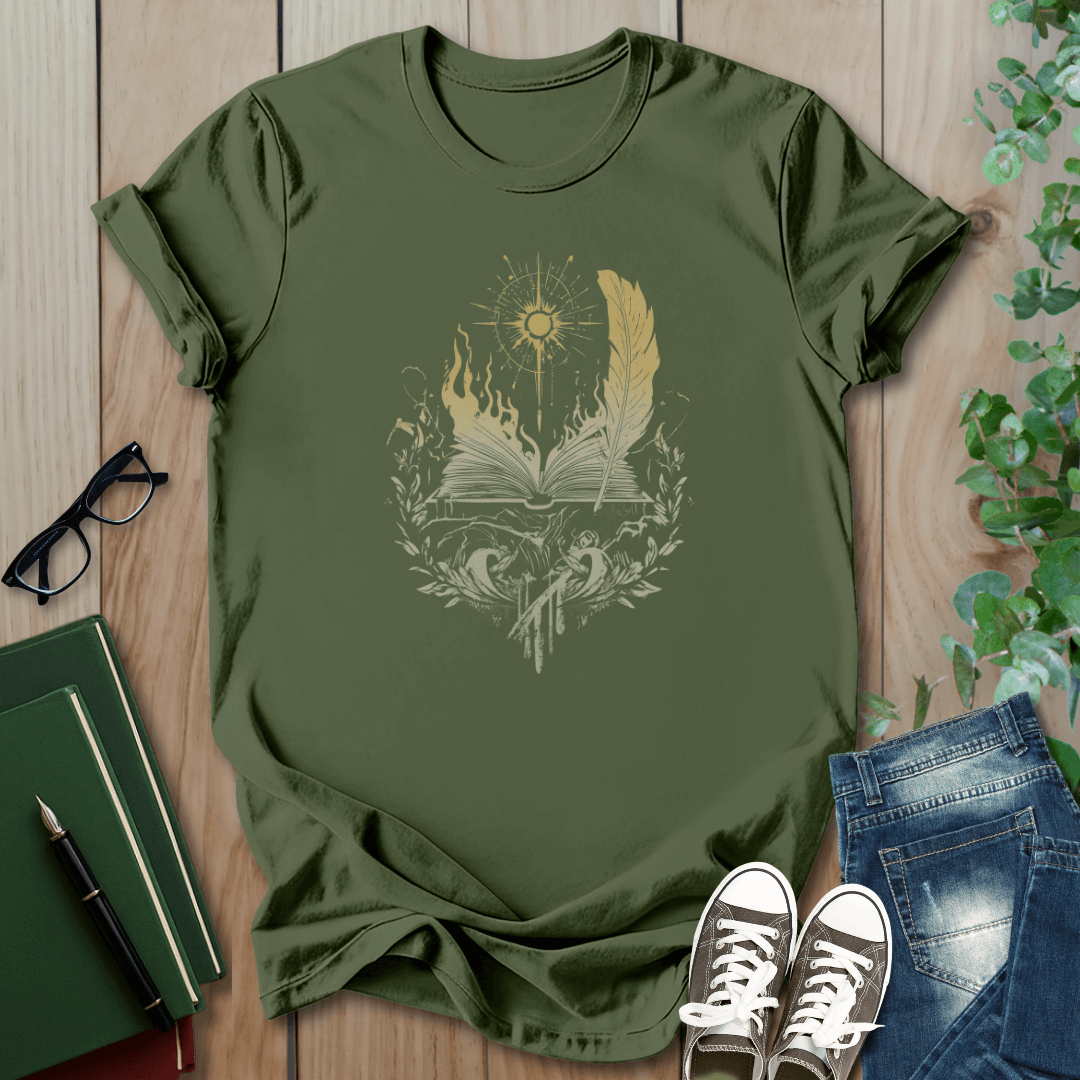 Romantasy, Moon & Stars Graphic - T-Shirt