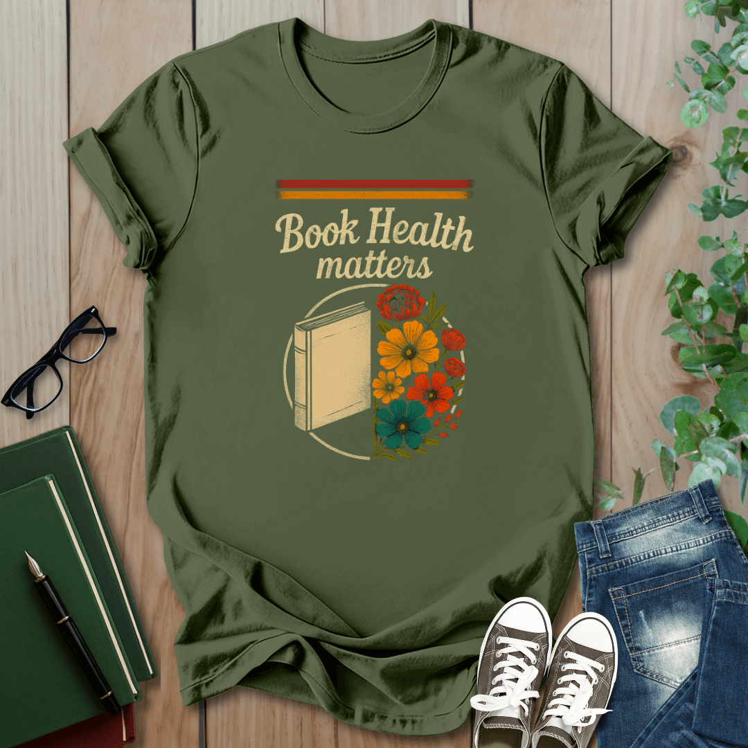 Book Health Matters - T-Shirt