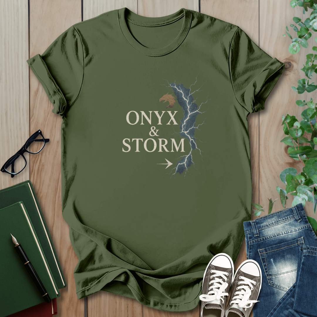 Fourth Wing, Onyx & Storm – Shadows and Lightning - T-Shirt