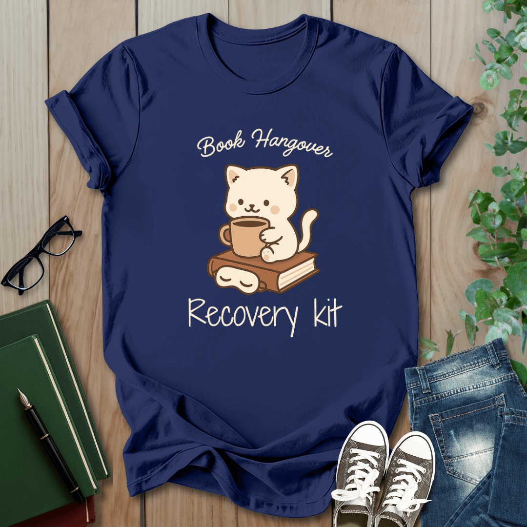 Book Hangover. Recover Kit - T-Shirt