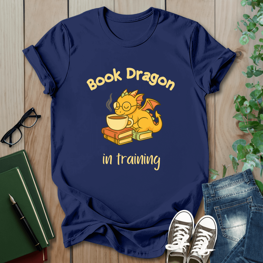 Book Dragon in Training - T-Shirt