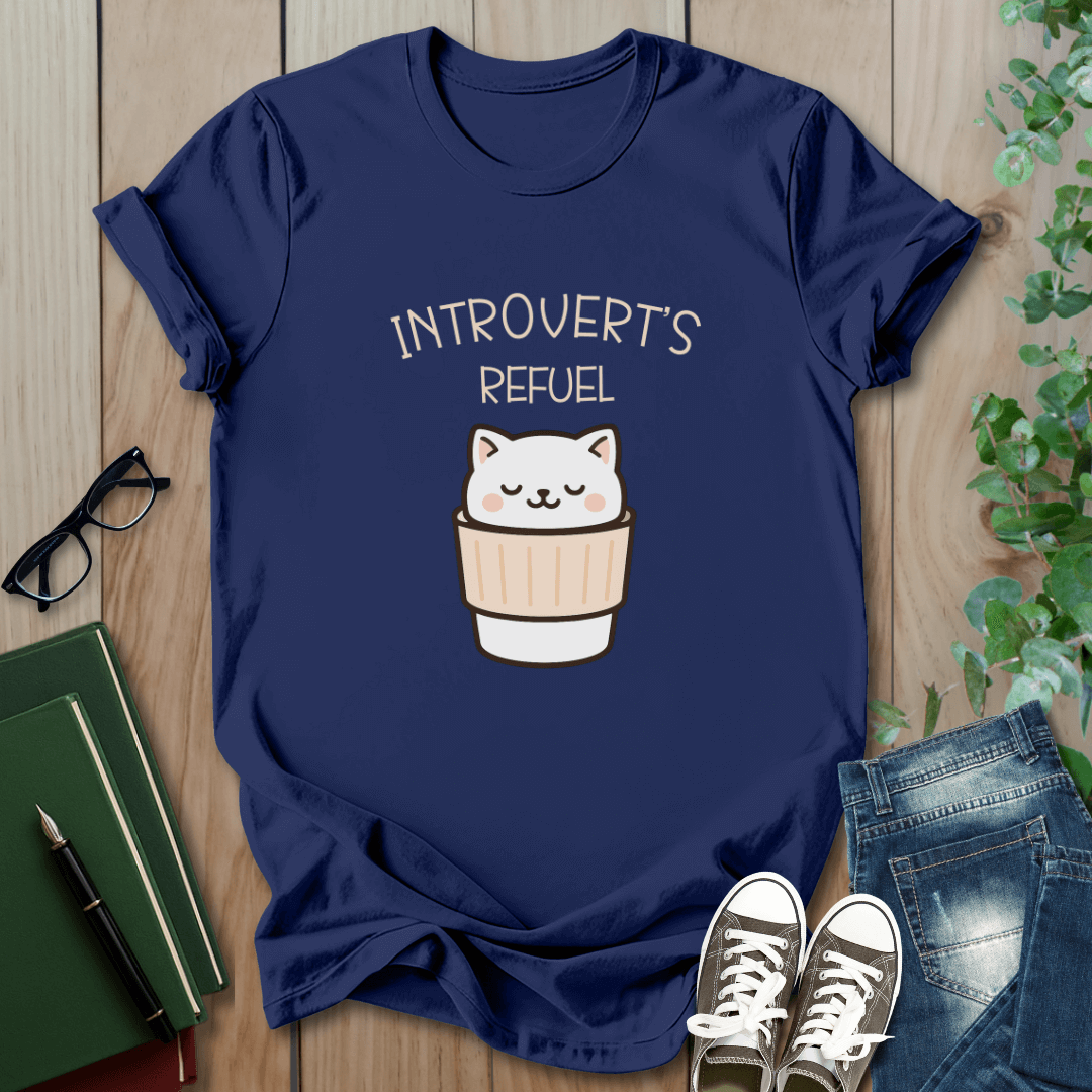 Introvert's Refuel - T-Shirt