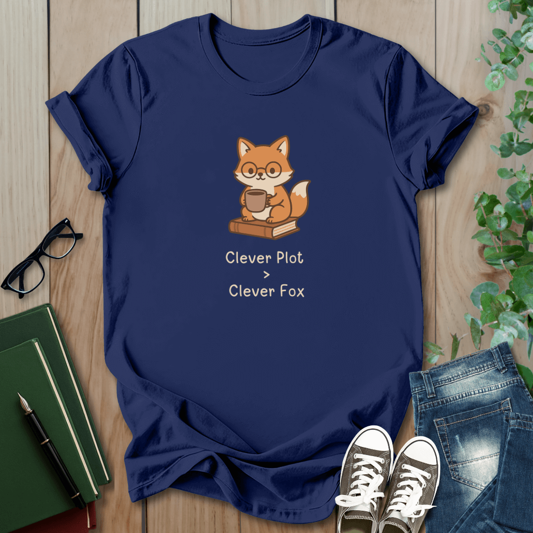 Clever Plot > Clever Fox - T-Shirt