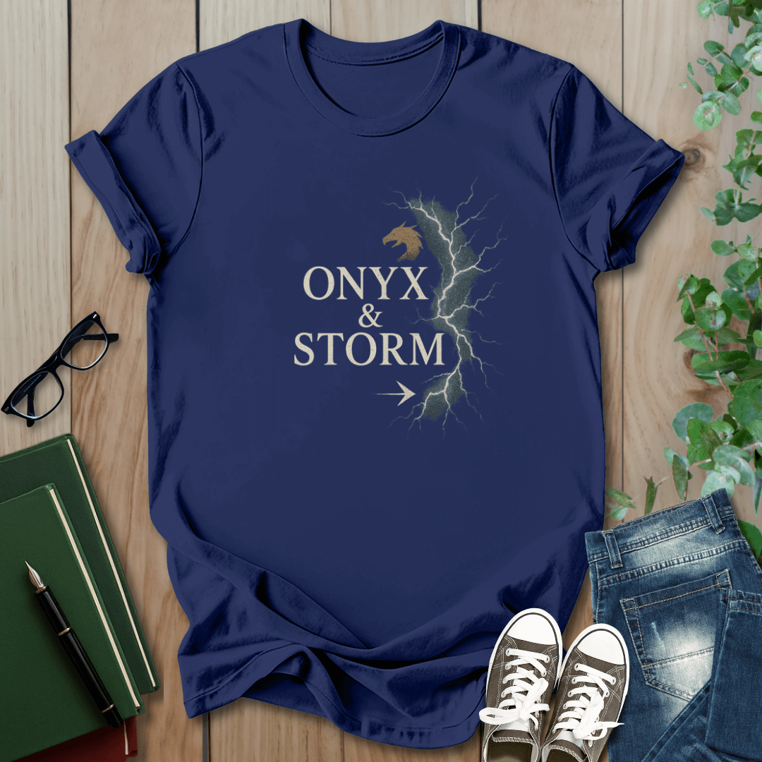 Fourth Wing, Onyx & Storm – Shadows and Lightning - T-Shirt