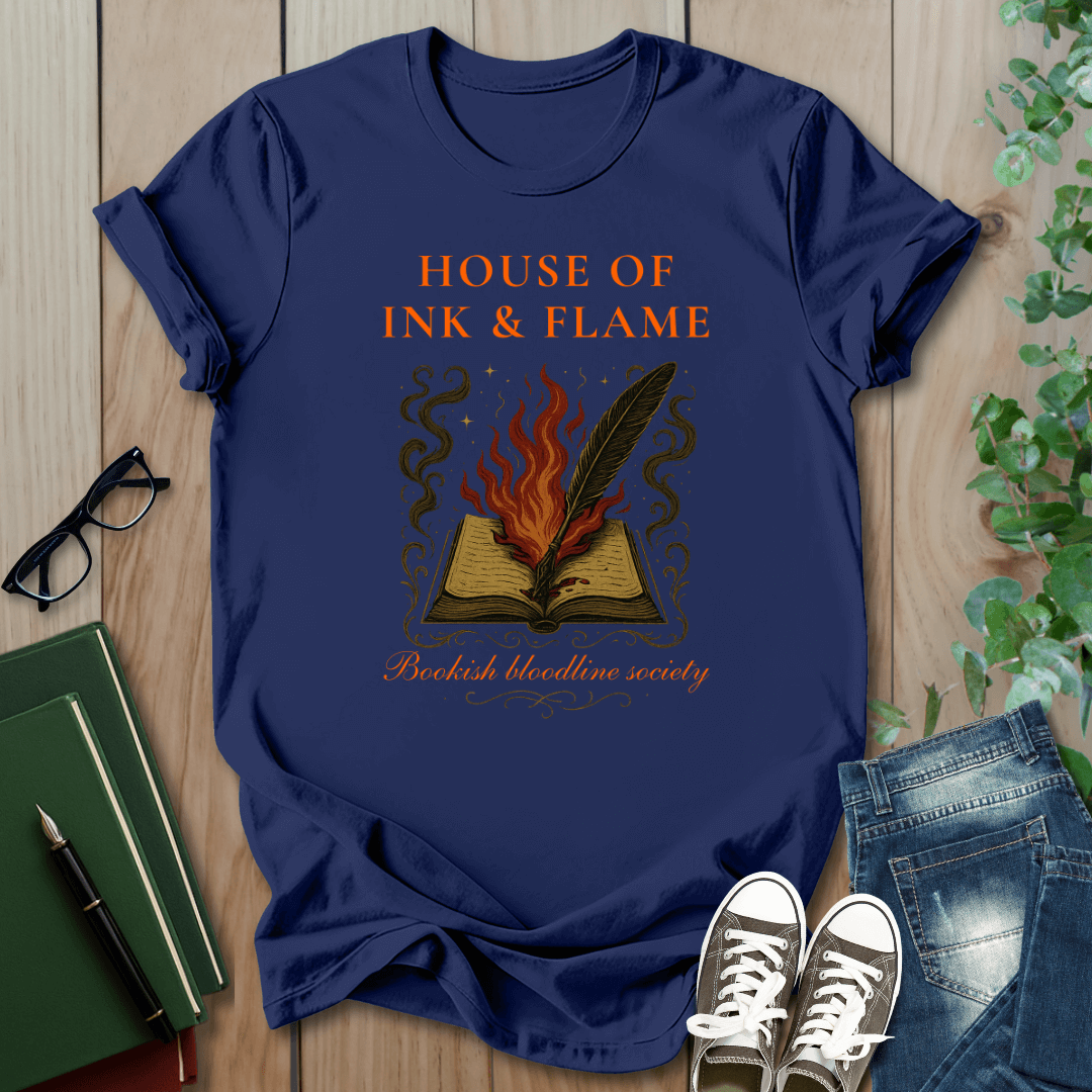 Romantasy House of Ink & Flame - T-Shirt