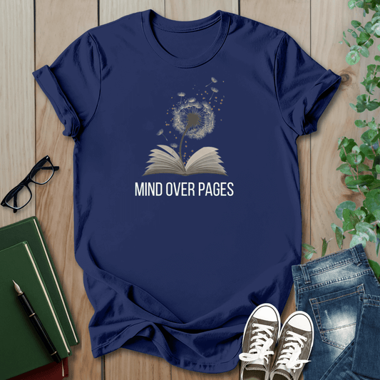 Mental Health, Mind Over Pages - T-Shirt