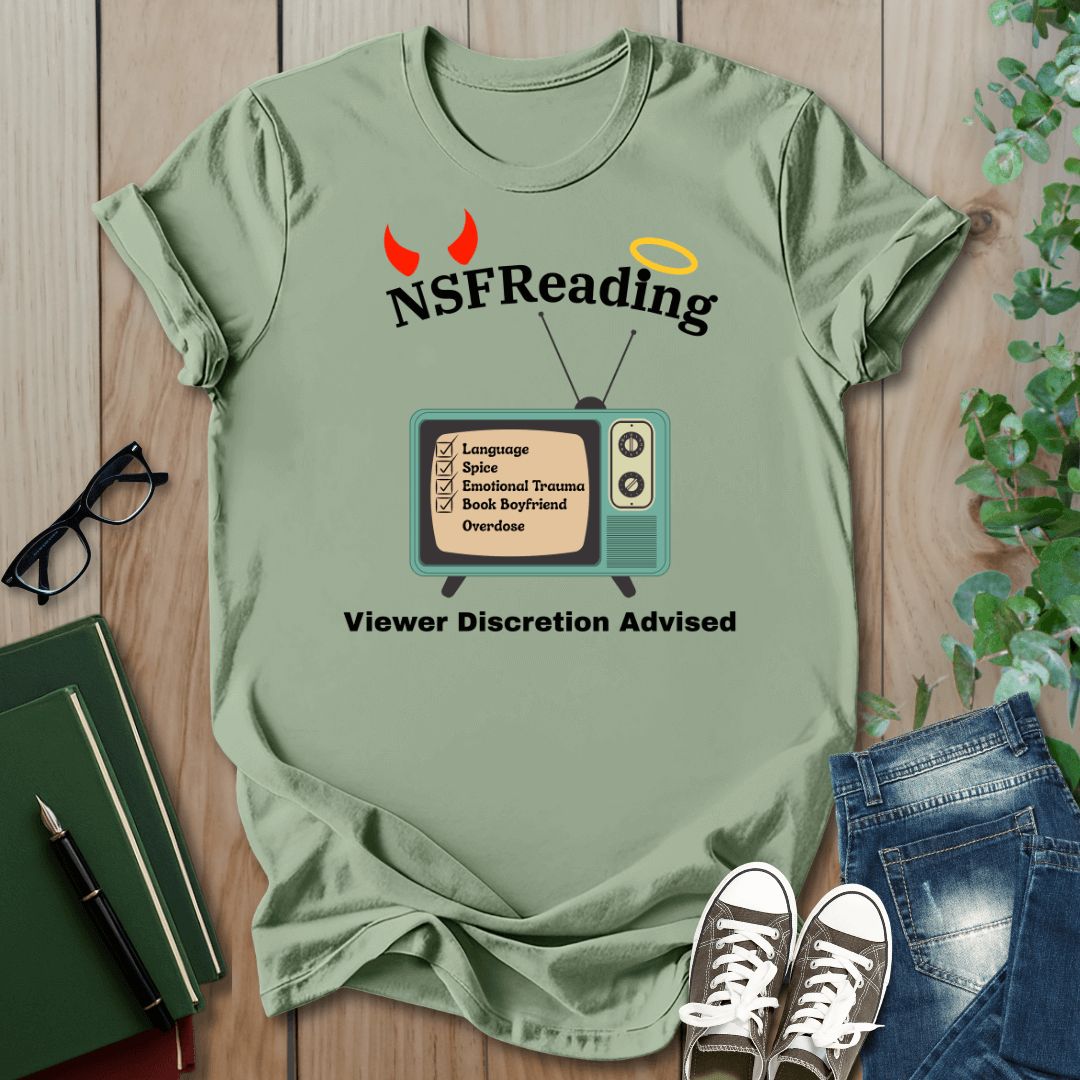 NSF Reading, Viewer Discretion Advised - T-Shirt