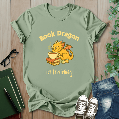 Book Dragon in Training - T-Shirt