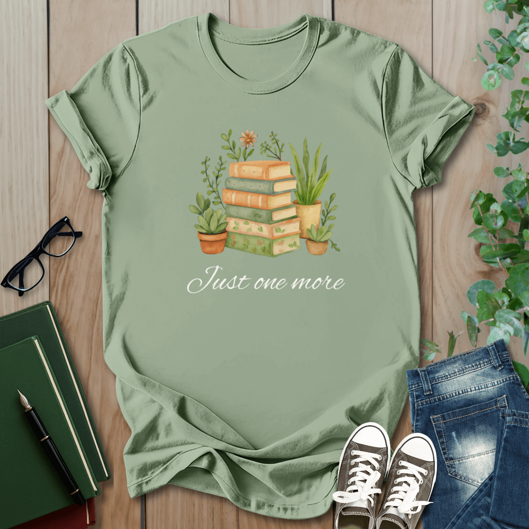 Just One More - Floral T-Shirt