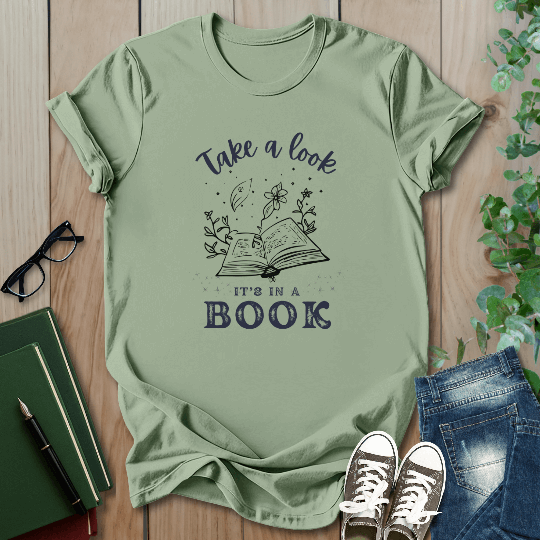 Take a Look, It's In a Book, Fantasy T-Shirt