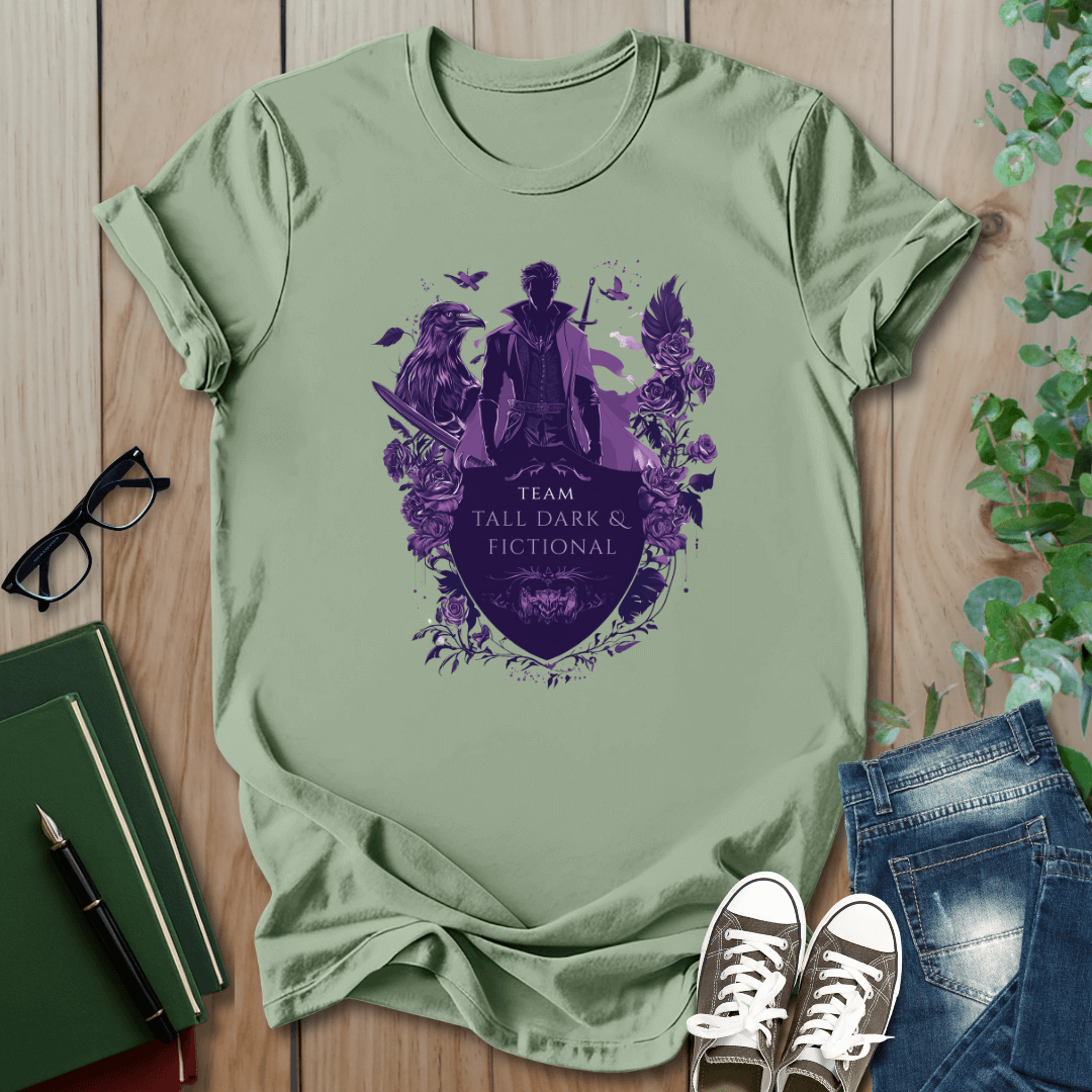 Team Tall, Dark & Fictional  - T-Shirt