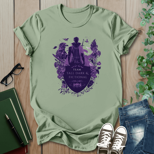Team Tall, Dark & Fictional  - T-Shirt
