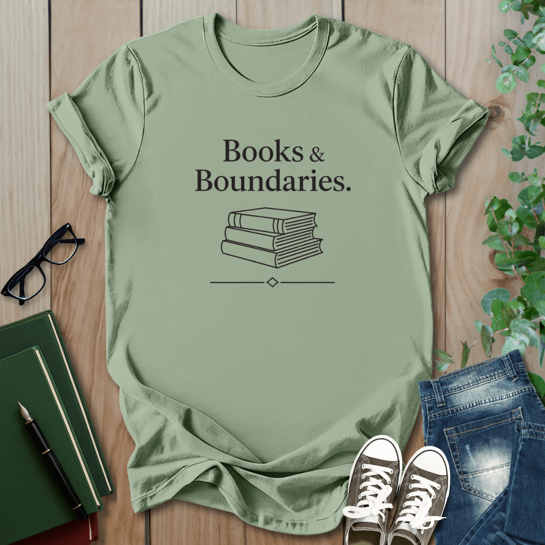 Books & Boundaries - T-Shirt