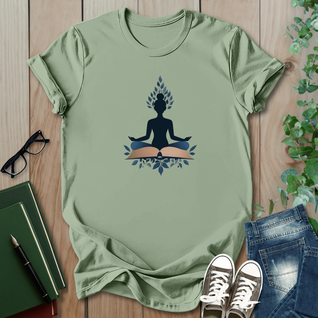 Reading Is My Cardio, Yoga - T-Shirt