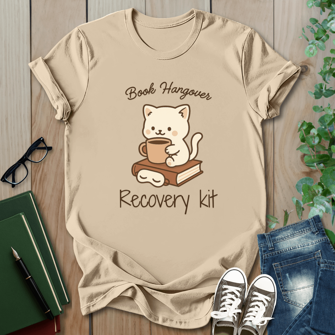Book Hangover. Recover Kit - T-Shirt
