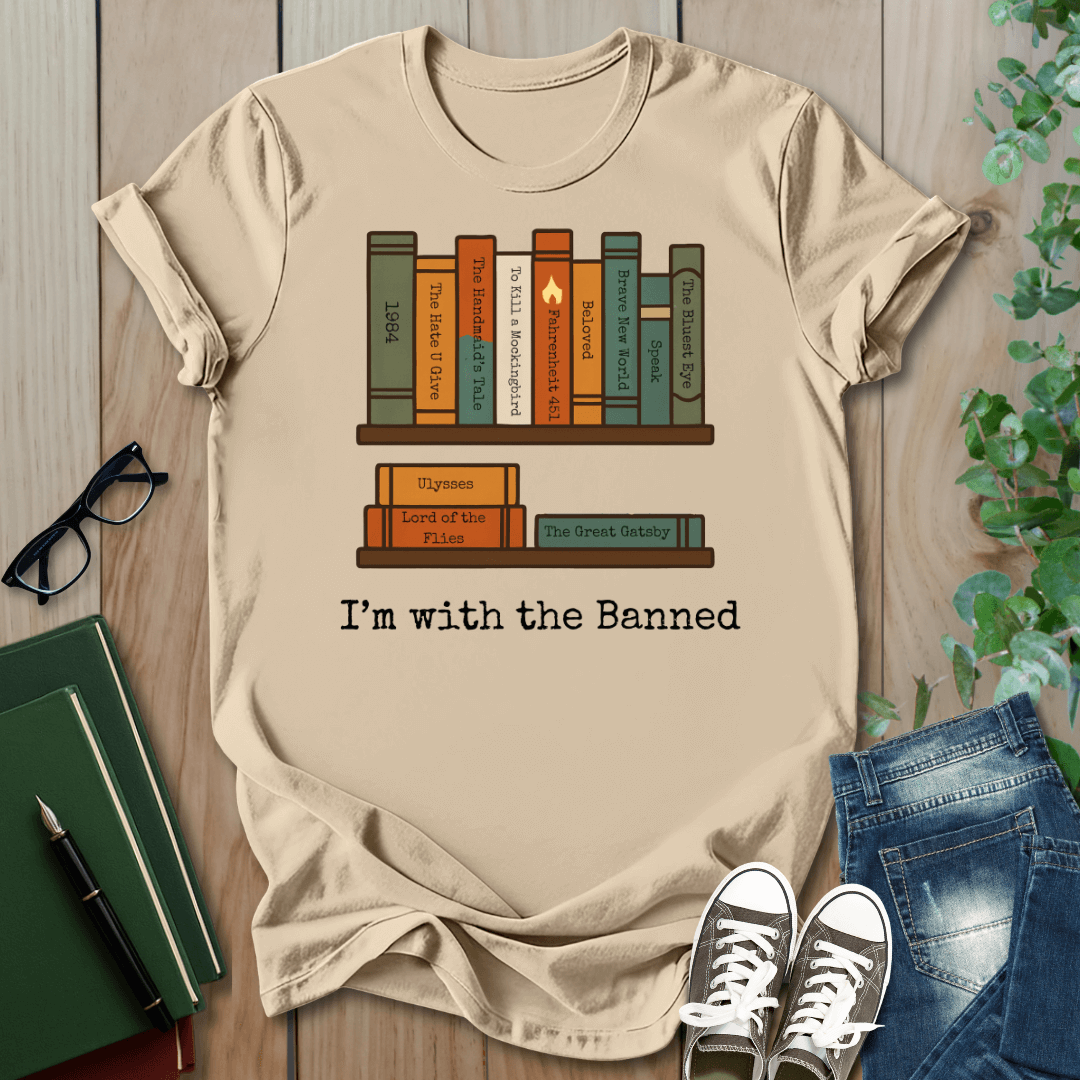 I'm With The Banned - T-Shirt