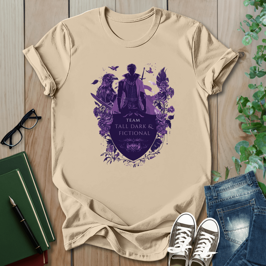 Team Tall, Dark & Fictional  - T-Shirt