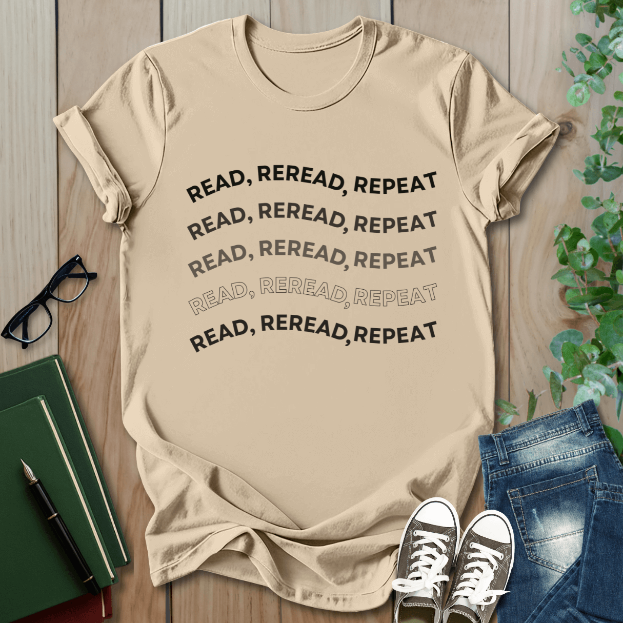 Read Reread Repeat - T-Shirt