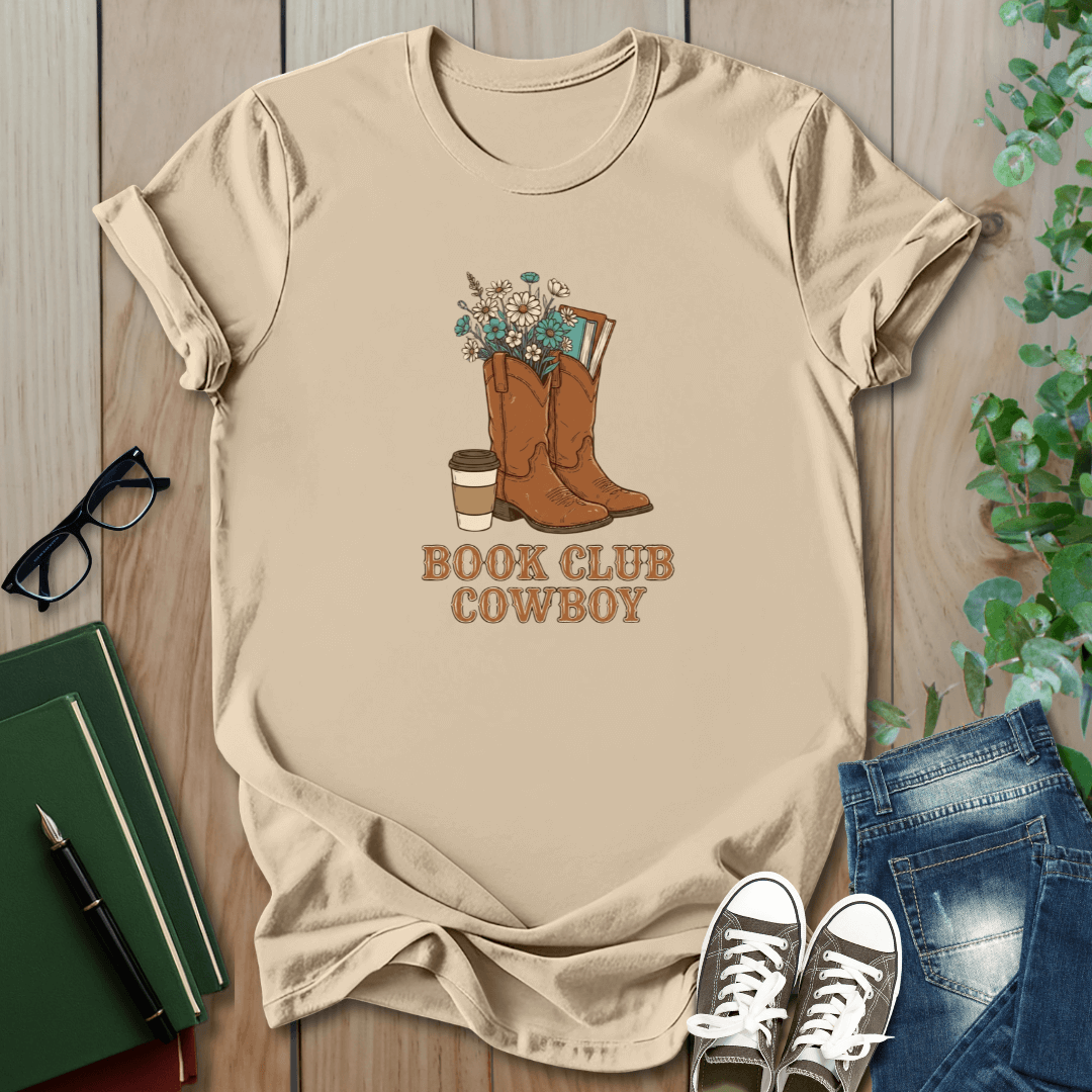 Book Club Cowboy - T-Shirt