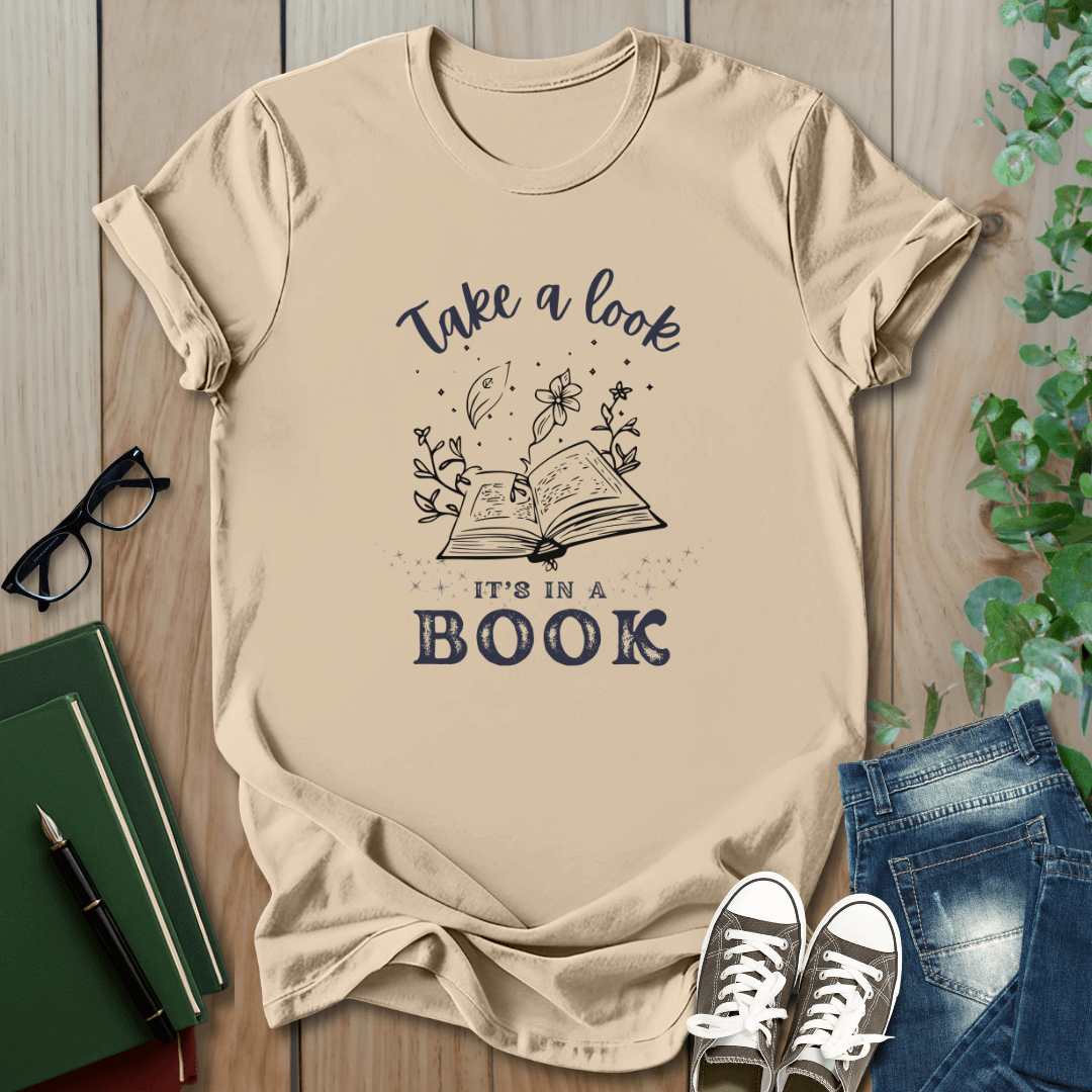 Take a Look, It's In a Book, Fantasy T-Shirt