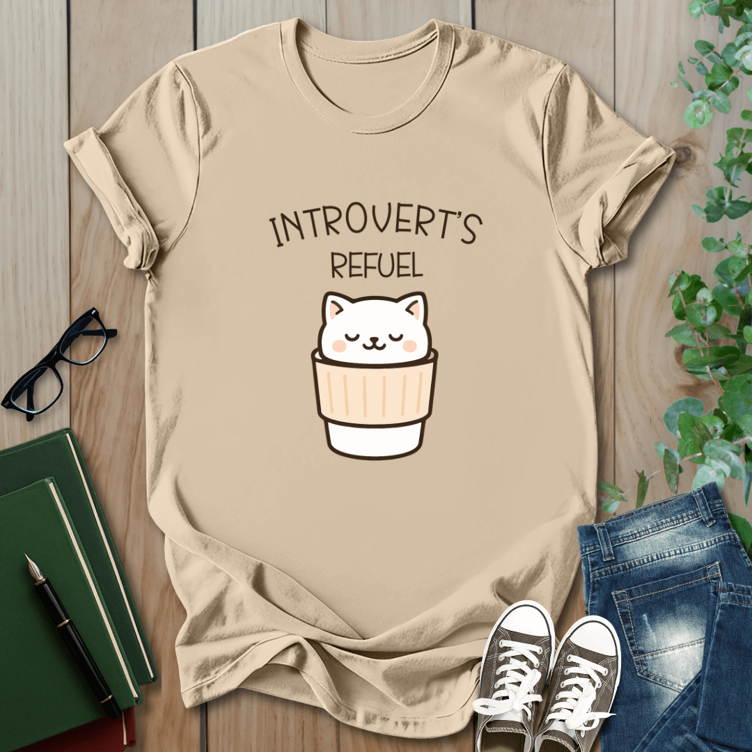 Introvert's Refuel - T-Shirt